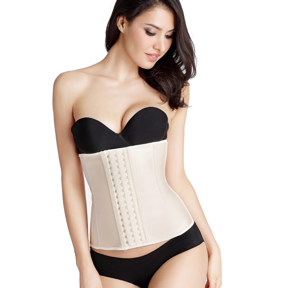 Under bus Latex Sport Girdle Waist Trainer Corsets
